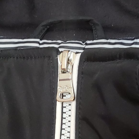 Jessica Simpson Trench Jacket in Black - Picture 3 of 6